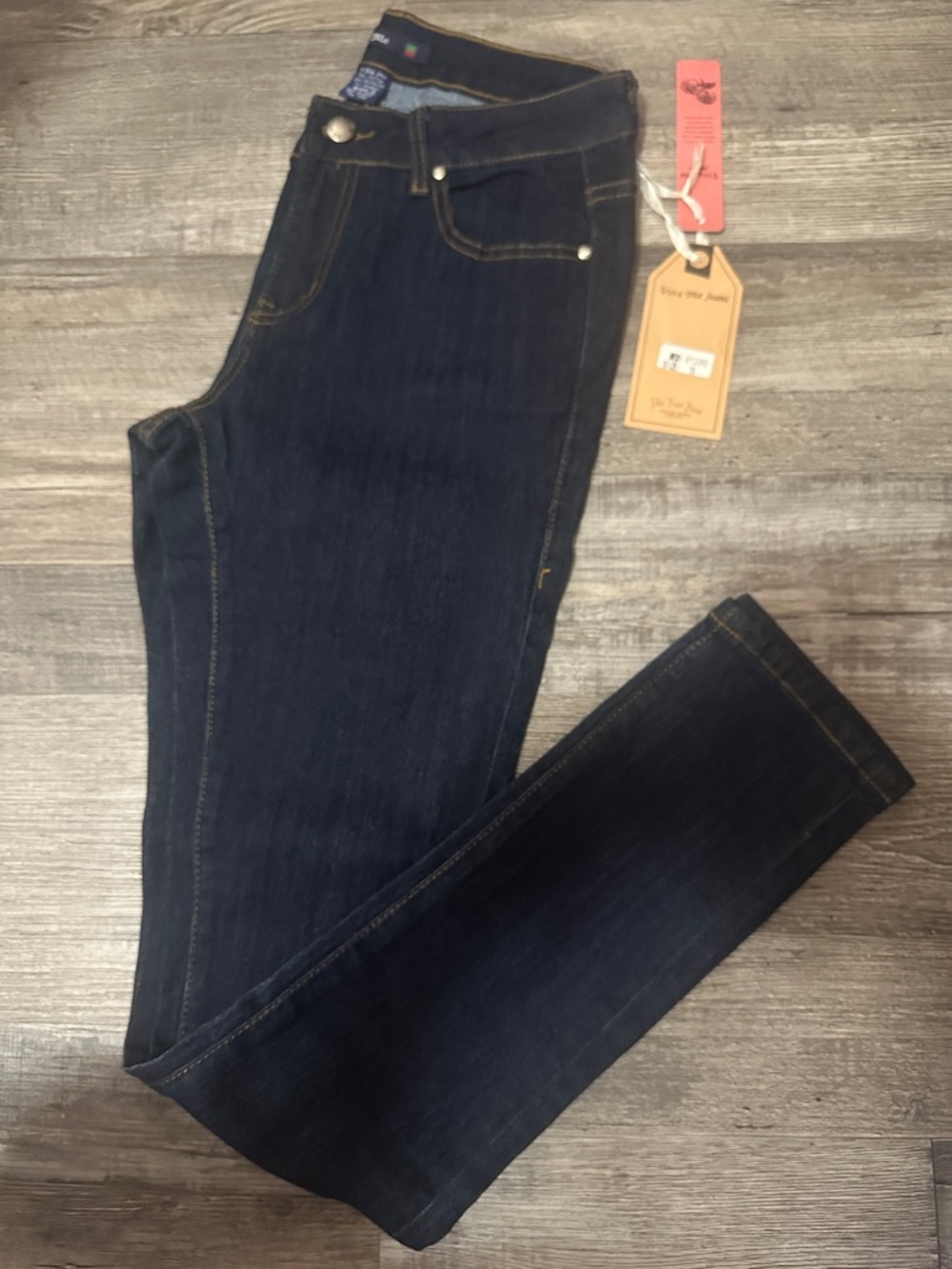 Dark Blue Denim Jeans